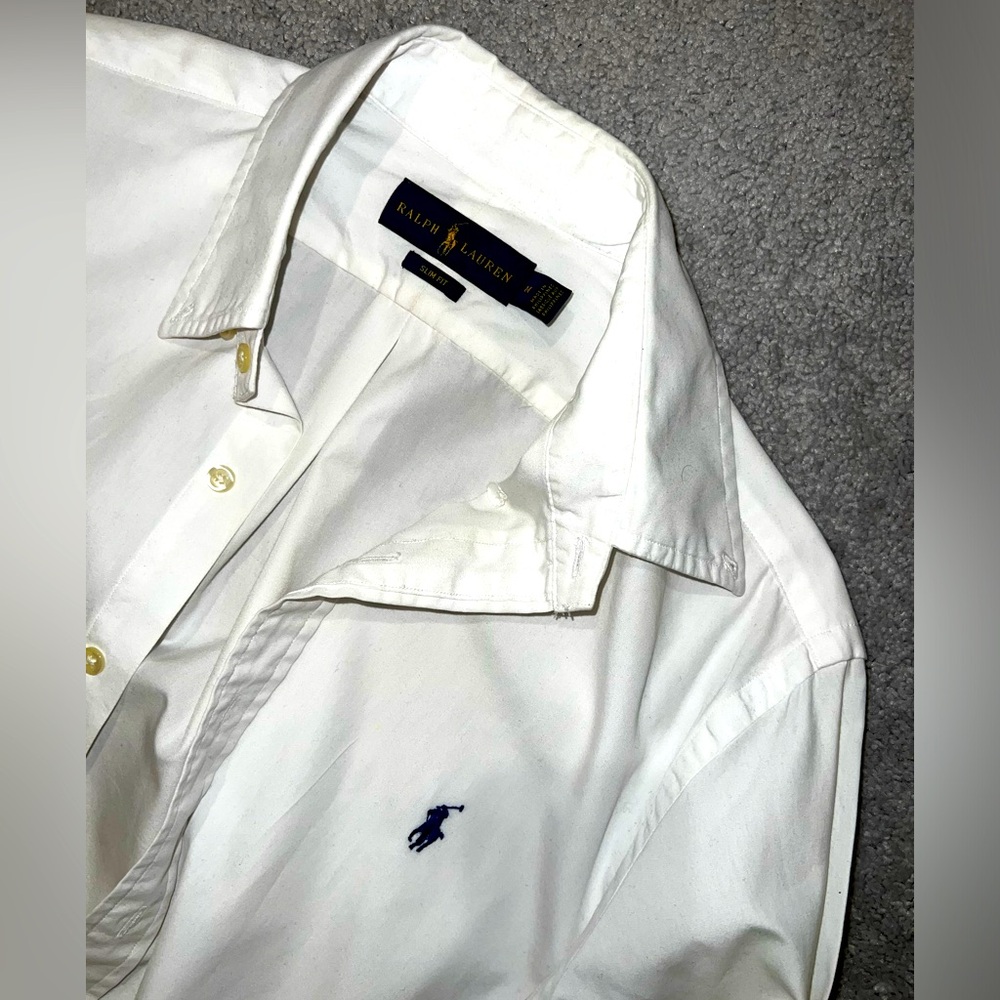 Polo Ralph Lauren White Men’s shirt (M)